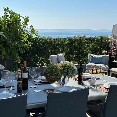 New Luxury Apartment With Private Heated Pool And Amazing Terrace With Seaview Сплит Екстериор снимка